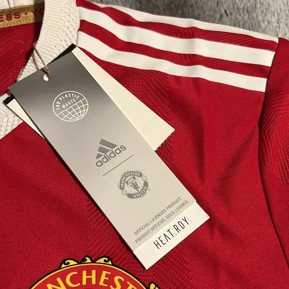 Manchester United 2021-22 Adidas Home Player Edition Jersey - Picture 7 of 13